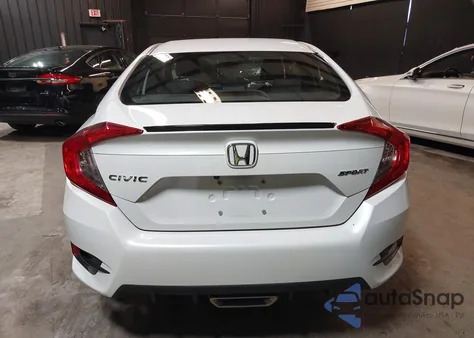 2019 Honda Civic Sport z USA, uszkodzony, nr VIN 2HGFC2F8XKH504968